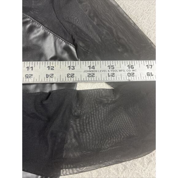 SHEIN SXY Women's Small Long Sleeve Snap Leotard - Black sexy top club - Picture 8 of 13